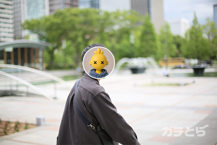 歩いている遥斗